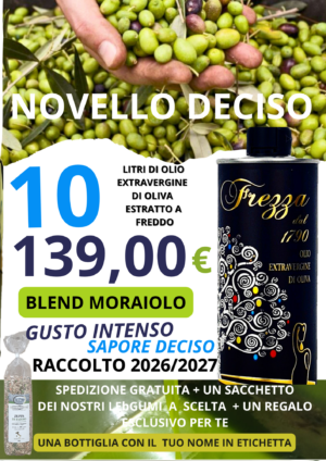 OFFERTA 10 litri - Blend Moraiolo